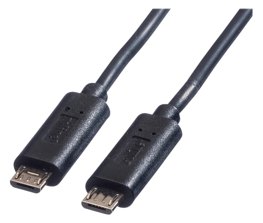 ROLINE USB-Kabel - Mikro-USB Typ B (nur Strom) (M), Ansicht 3