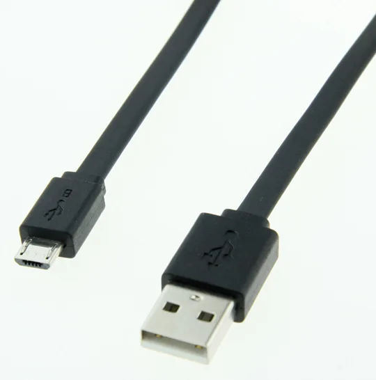 ROLINE USB-Kabel - USB (M) bis Micro-USB Typ B (M) - Schwarz, Ansicht 2