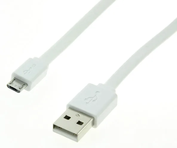 ROLINE USB-Kabel - USB (M) bis Micro-USB Typ B (M) - Weiß, Ansicht 2