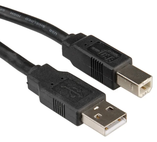 ROLINE USB-Kabel - USB (M) zu USB Typ B (M), Ansicht 2
