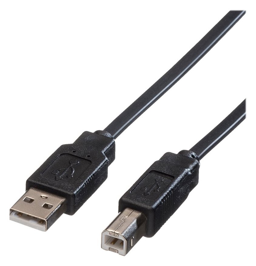 ROLINE USB-Kabel - USB (M) zu USB Typ B (M) von LumaTech