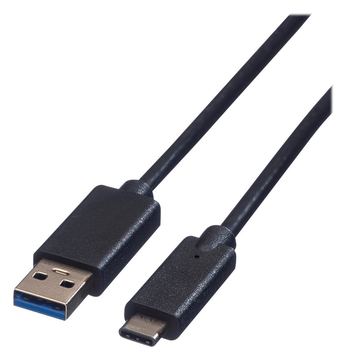 ROLINE USB-Kabel - USB Typ A (M) bis USB-C (M) von LumaTech