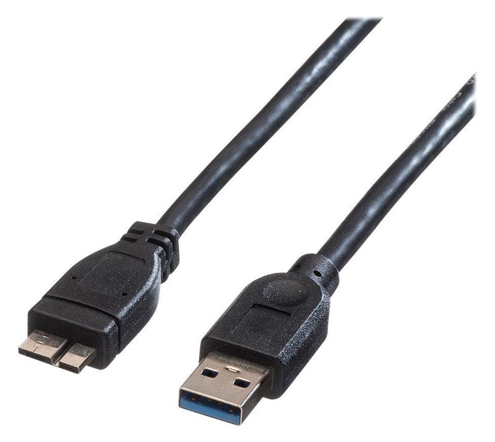 ROLINE USB-Kabel - USB Typ A (M) zu Micro-USB Typ B (M) von LumaTech