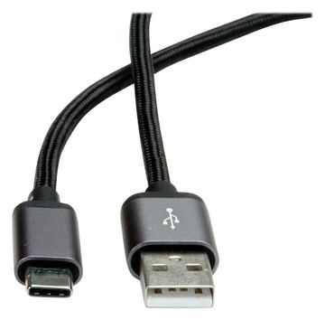 ROLINE USB-Kabel - USB-C (M) gelötet zu USB (M) von LumaTech