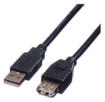 ROLINE USB-Verlängerungskabel - USB (M) zu USB (W) von LumaTech