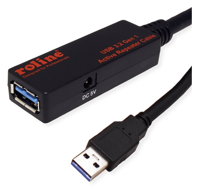 ROLINE USB-Verlängerungskabel - USB Typ A (M) von LumaTech