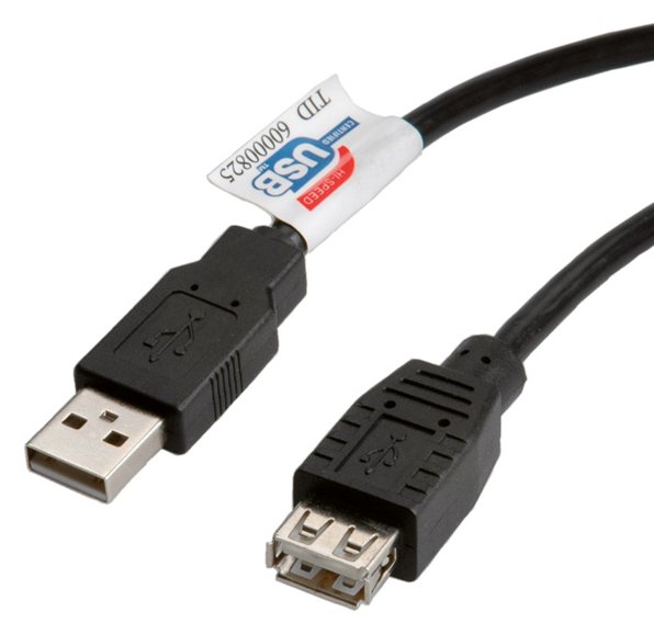 ROLINE USB-Verlängerungskabel - USB Typ A, 4-polig (M) - USB Typ A, 4-polig (W) von LumaTech