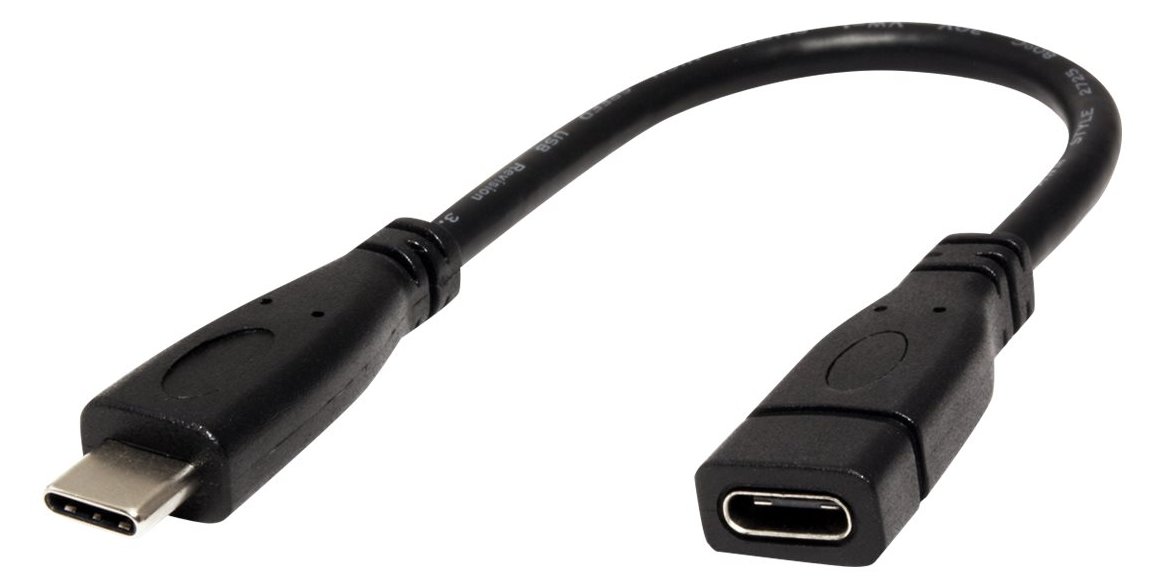 ROLINE USB-Verlängerungskabel - USB-C (M) von LumaTech