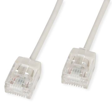 ROLINE UTP Patchkabel Kat.6A Ultra- kurzer RJ45 grau 3m - Netzwerk - UTP von LumaTech