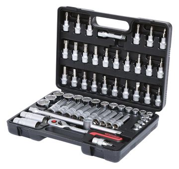 KS TOOLS Knarre - 61 Stücke - 3/8" - in Koffer von LumaTech