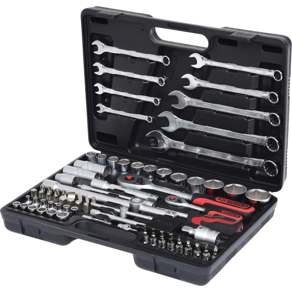 KS TOOLS Knarre - 82 Stücke - 1/4", 1/2", Ansicht 2