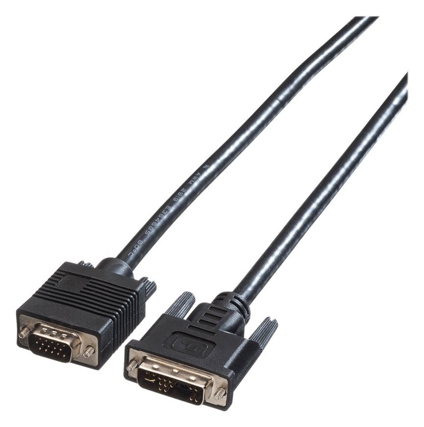 ROLINE VGA-Kabel - DVI-A (M) zu HD-15 (VGA) von LumaTech