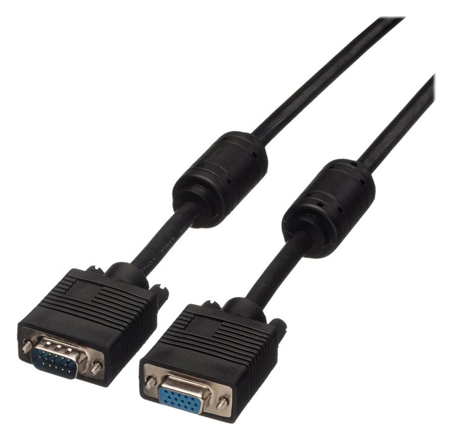 ROLINE VGA-Verlängerungskabel - HD-15 (VGA) von LumaTech