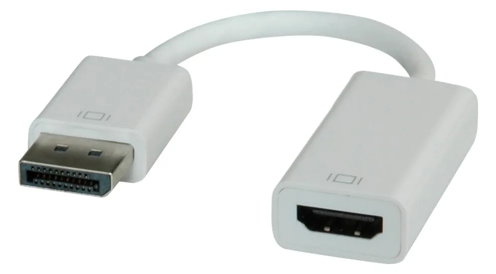 ROLINE Video- / Audio-Adapter - DisplayPort männlich bis HDMI weiblich, Ansicht 4