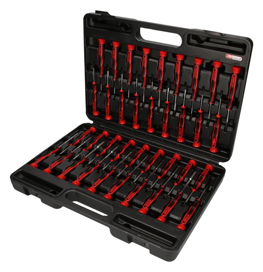 KS TOOLS Präzisions-Schraubendreher-Set - 37 Stücke