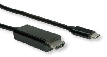 ROLINE Video- / Audiokabel - HDMI männlich zu USB-C männlich von LumaTech