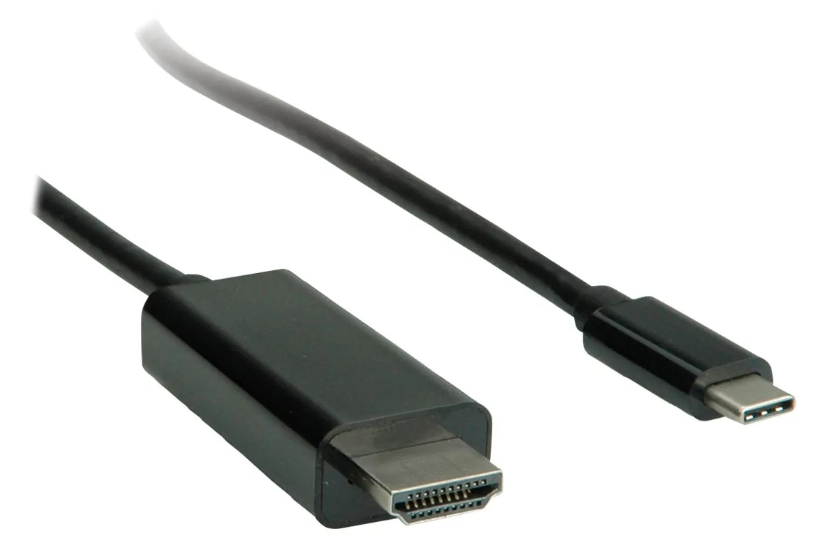 ROLINE Video- / Audiokabel - HDMI männlich zu USB-C männlich - 3 m, Ansicht 3