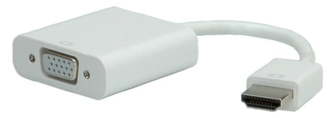 ROLINE Videoanschluß - HD-15 (VGA) weiblich bis HDMI männlich von LumaTech