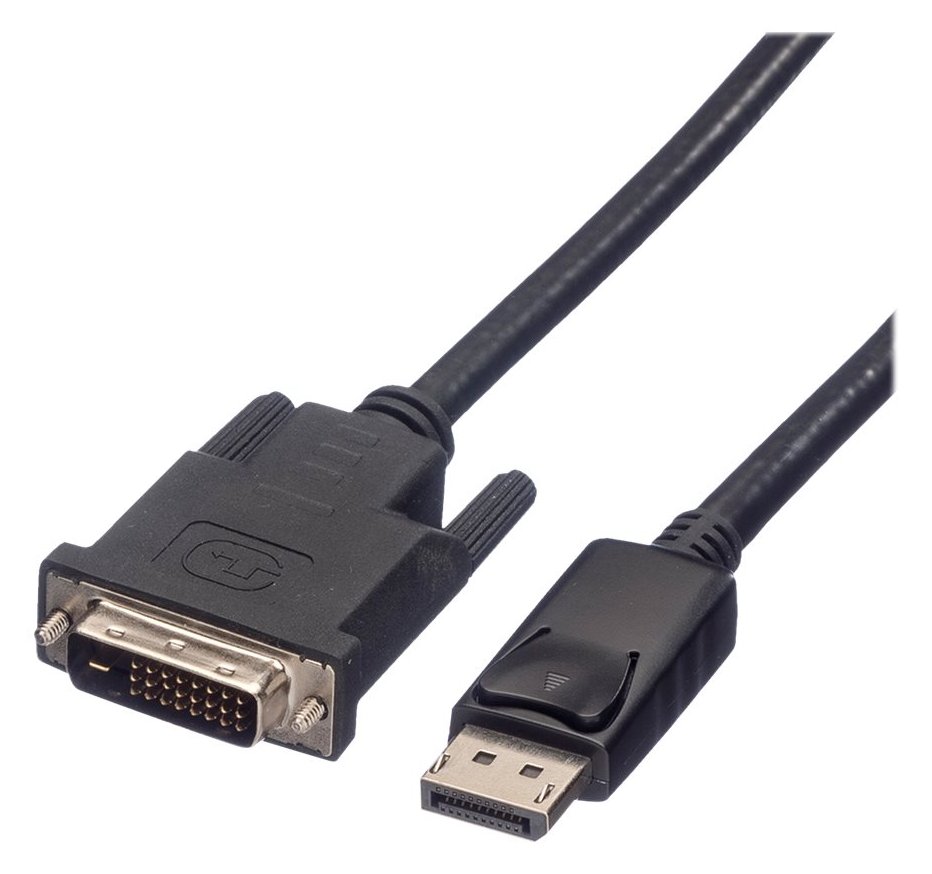 ROLINE Videokabel - DisplayPort (M) bis DVI-D (M) von LumaTech