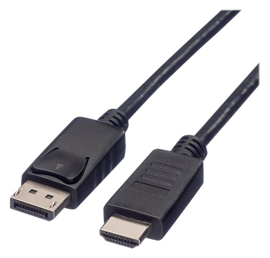 ROLINE Videokabel - DisplayPort (M) bis HDMI (M) von LumaTech