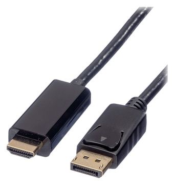 ROLINE Videokabel - DisplayPort (M) bis HDMI (M) von LumaTech