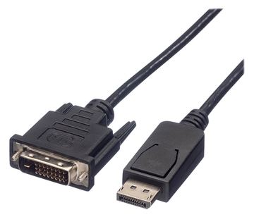 ROLINE Videokabel - DisplayPort (M) zu DVI-D (M) von LumaTech