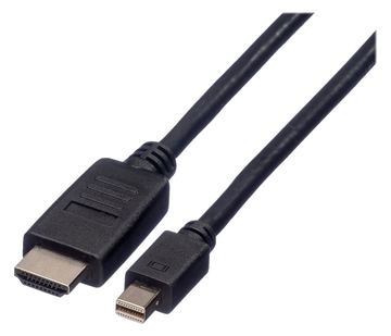ROLINE Videokabel - Mini DisplayPort (M) bis HDMI (M) von LumaTech