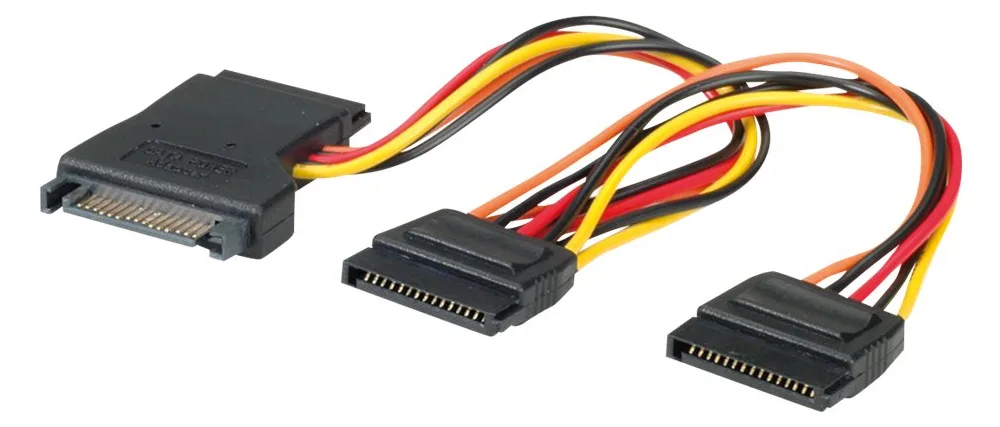 ROLINE Y-Adapterkabel - Netz-Splitter - SATA-Stromstecker (W), Ansicht 3
