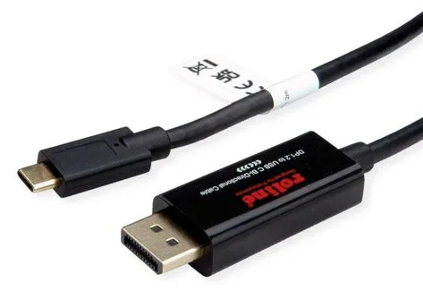ROTRONIC-SECOMP Roline - Adapterkabel - 24 pin USB-C (M) zu DisplayPort (M), Ansicht 4