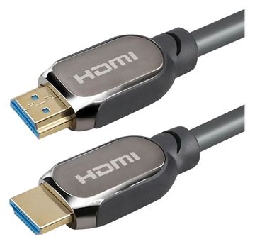 ROTRONIC-SECOMP Roline - HDMI-Kabel mit Ethernet - HDMI männlich zu HDMI männlich - 3 mm - Doppelisolierung - Schwarz- von LumaTech