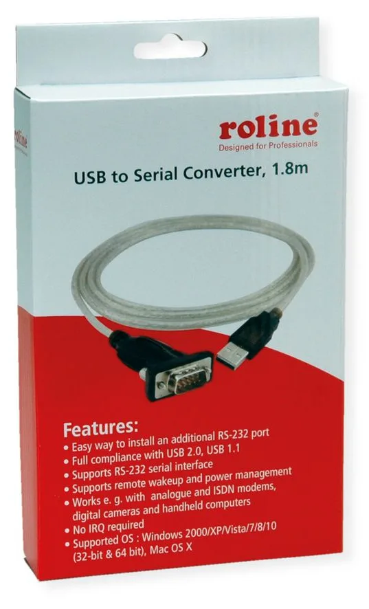 ROTRONIC-SECOMP Roline - Serieller Adapter - USB, Ansicht 3