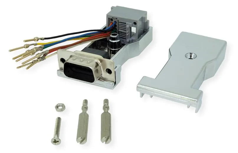 ROTRONIC-SECOMP Roline - Serieller RS-232-Adapter - DB-9 (M), Ansicht 3