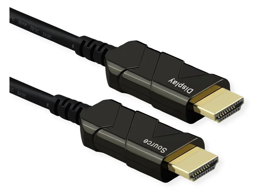 ROTRONIC-SECOMP Roline - Ultra High Speed - HDMI-Kabel mit Ethernet - HDMI männlich zu HDMI männlich - 50 m, Ansicht 4