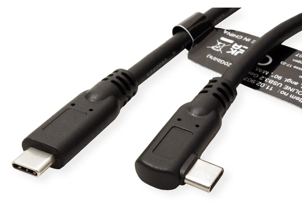 ROTRONIC-SECOMP Roline - USB-Kabel - USB-C (M) zu USB-C (M), Ansicht 3