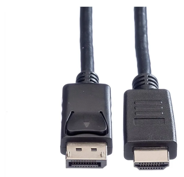 ROTRONIC-SECOMP Roline Green - Adapterkabel - DisplayPort männlich eingerastet zu HDMI männlich, Ansicht 3