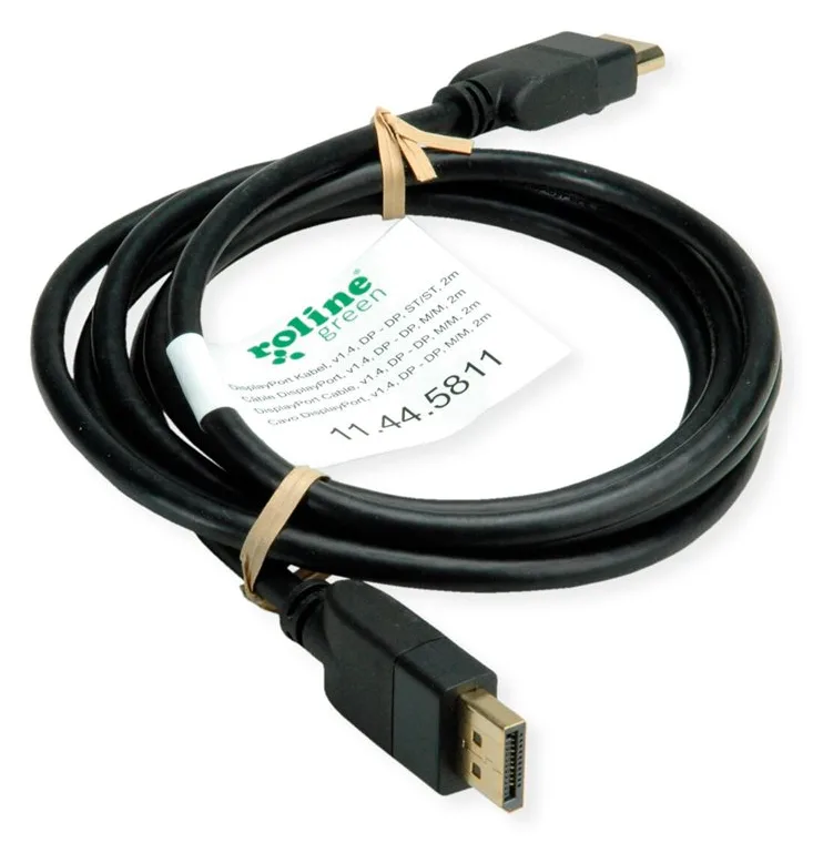 ROTRONIC-SECOMP Roline Green - DisplayPort-Kabel - DisplayPort (M), Ansicht 2