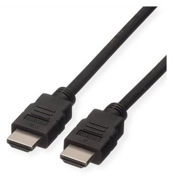 ROTRONIC-SECOMP Roline Green - Highspeed - HDMI-Kabel mit Ethernet - HDMI männlich zu HDMI männlich - 1 m - abgeschirmt von LumaTech