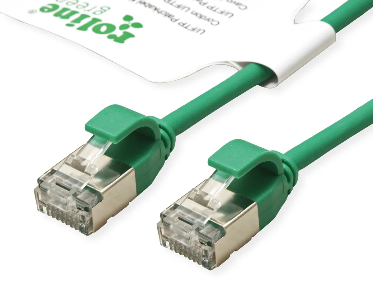 ROTRONIC-SECOMP Roline Green - Netzwerkkabel - RJ-45 (M) zu RJ-45 (M), Ansicht 2