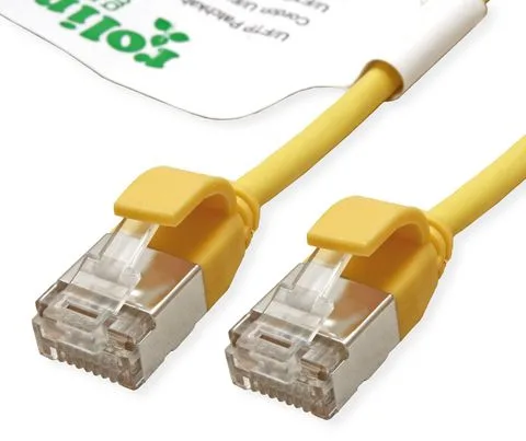 ROTRONIC-SECOMP Roline Green - Patch-Kabel - RJ-45 (M) zu RJ-45 (M), Ansicht 4