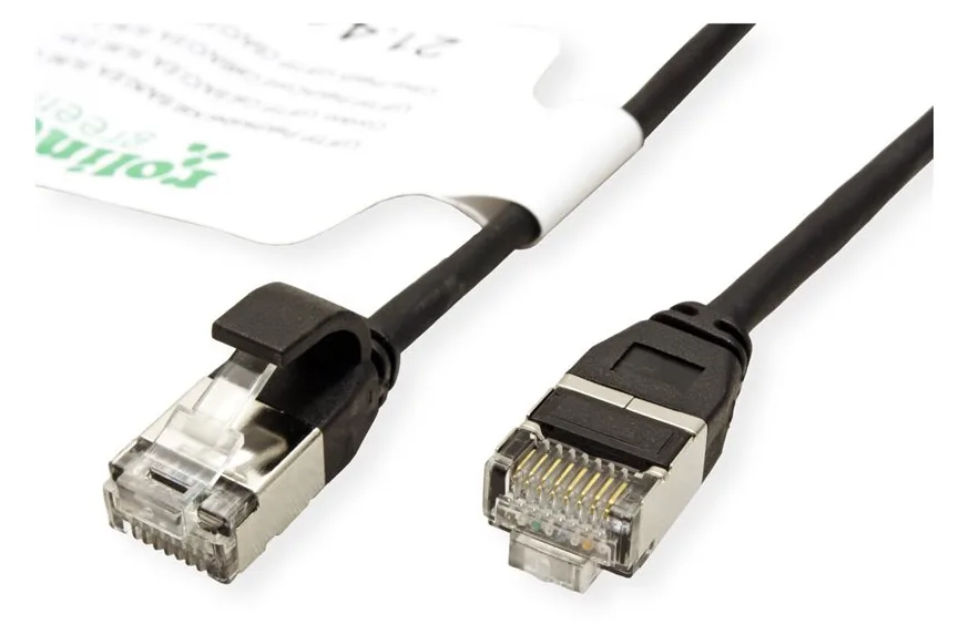 ROTRONIC-SECOMP Roline Green - Patch-Kabel - RJ-45 (M) zu RJ-45 (M), Ansicht 4