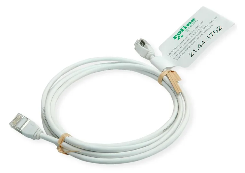 ROTRONIC-SECOMP Roline Green - Patch-Kabel - RJ-45 (M) zu RJ-45 (M), Ansicht 4