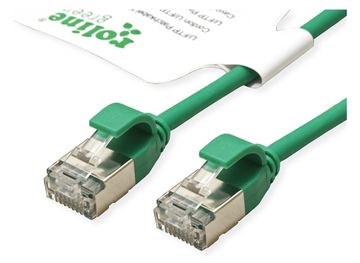 ROTRONIC-SECOMP Roline Green - Patch-Kabel - RJ-45 (M) zu RJ-45 (M) von LumaTech