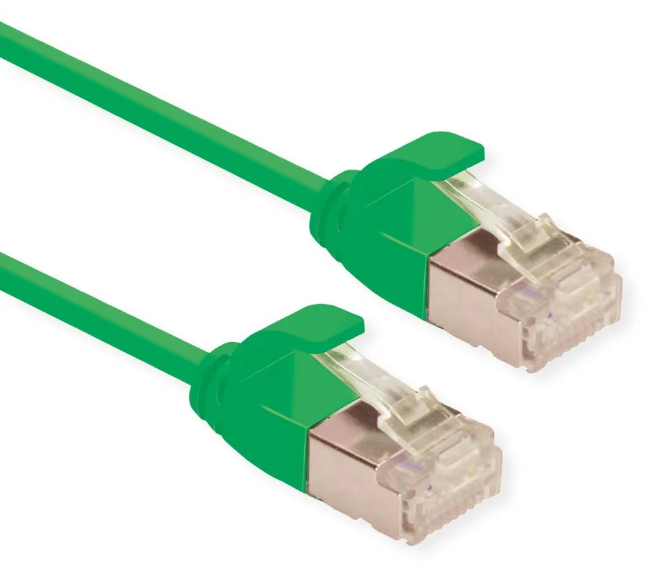 ROTRONIC-SECOMP Roline Green - Patch-Kabel - RJ-45 (M) zu RJ-45 (M), Ansicht 2