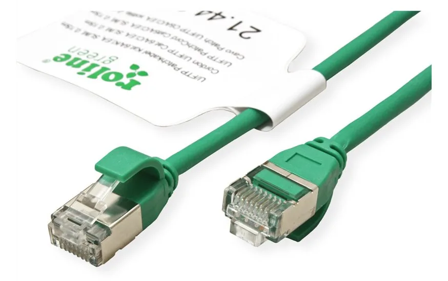 ROTRONIC-SECOMP Roline Green - Patch-Kabel - RJ-45 (M) zu RJ-45 (M), Ansicht 4