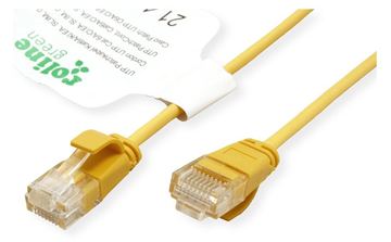 ROTRONIC-SECOMP Roline Green - Patch-Kabel - RJ-45 (M) zu RJ-45 (M) von LumaTech