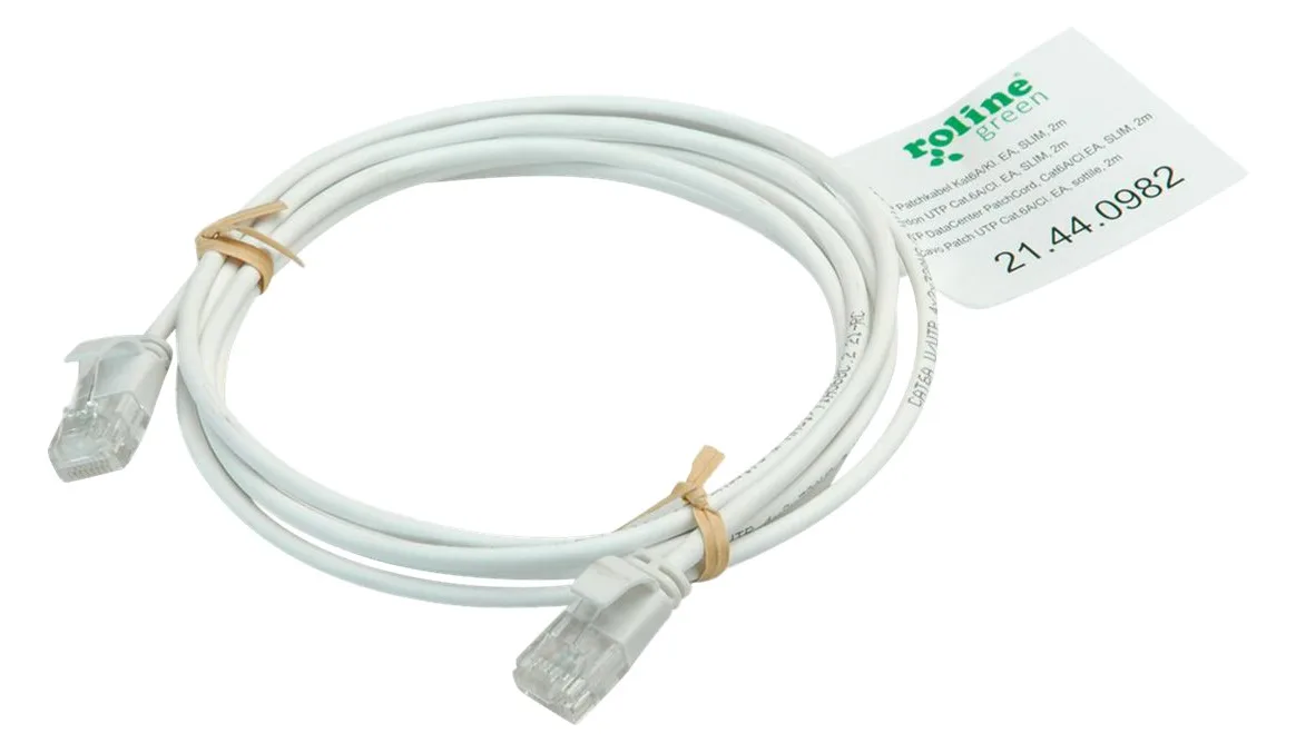 ROTRONIC-SECOMP Roline Green - Patch-Kabel - RJ-45 (M) zu RJ-45 (M), Ansicht 4