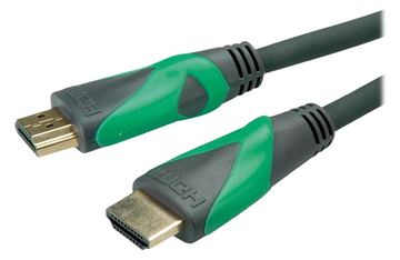 ROTRONIC-SECOMP Roline Green - Ultra High Speed - HDMI-Kabel mit Ethernet - HDMI männlich zu HDMI männlich - 1 m von LumaTech