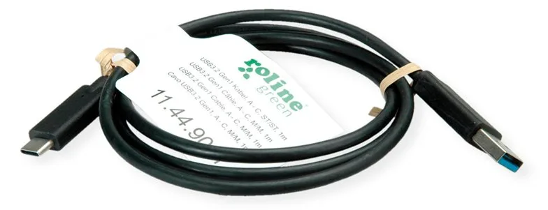 ROTRONIC-SECOMP Roline Green - USB-Kabel - USB Typ A (M) zu USB-C (M), Ansicht 3