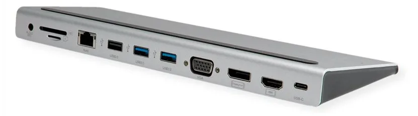 ROTRONIC-SECOMP VALUE - Dockingstation - USB-C 3.2 Gen 2 - VGA, HDMI, DP, Ansicht 3
