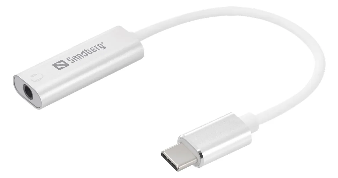 SANDBERG Adapter USB-C auf Klinkenstecker, Ansicht 3